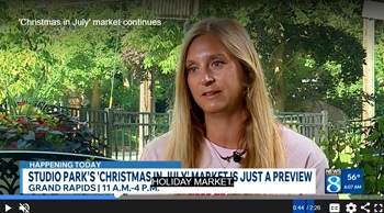 Christmas in July market comes to downtown Grand Rapids