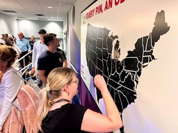 Fans flock from far and wide to Michigan's only IMAX 70MM 'Odyssey'