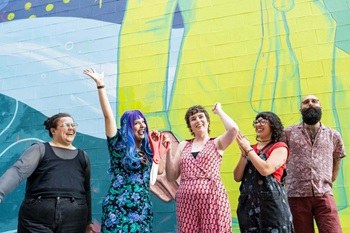 Grand Rapids New Mural Celebrates the City's Entertainment Legacy