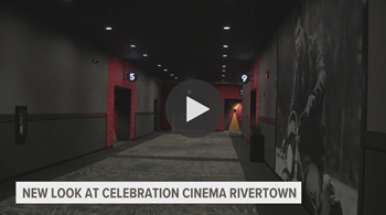 New look into Celebration Cinema Rivertown renovations