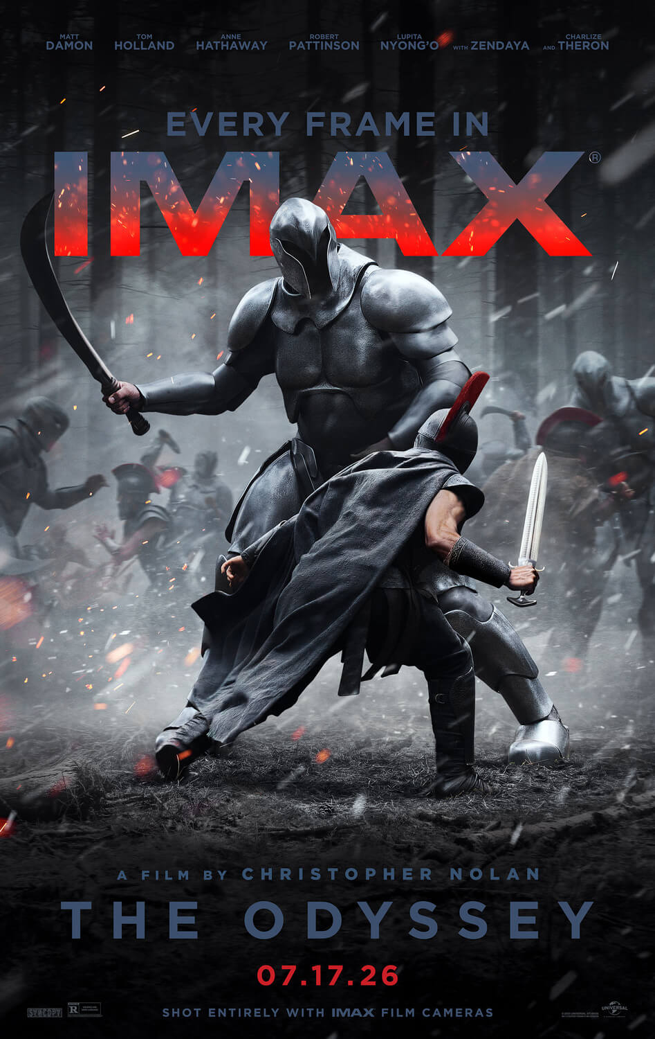 The Odyssey — now playing in IMAX 70MM